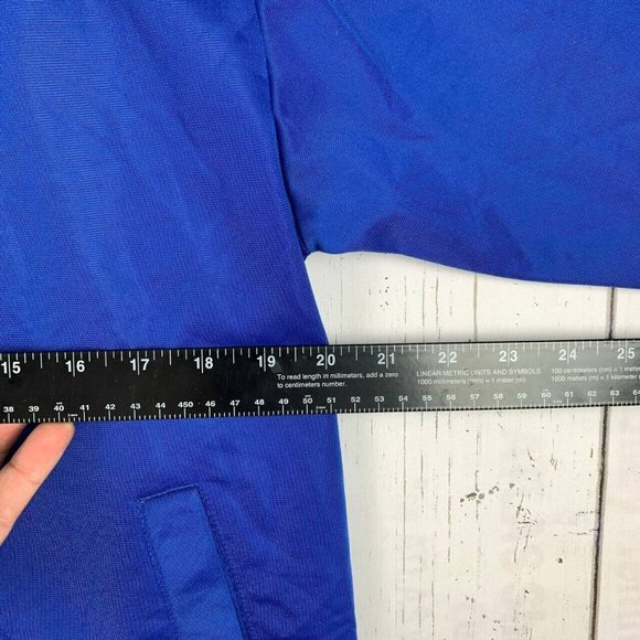 Kansas University NCAA Large Blue Full-Zip Sweatshirt Adult New Mens - Picture 5 of 7